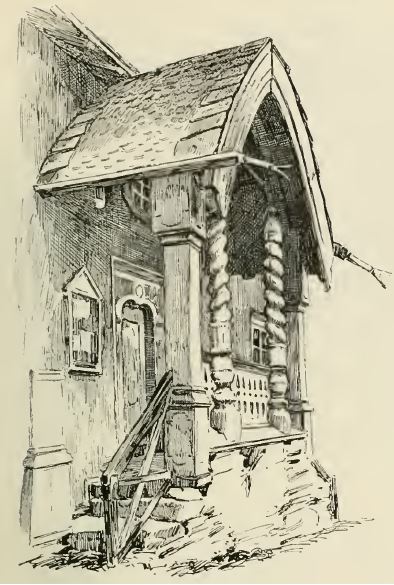 Den britiske kunstneren William Peters’ tegninger og studier fra Ål og Hol&nbsp;1907