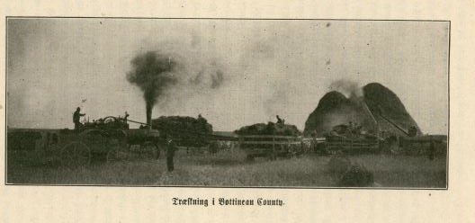 Hallinger nevnt i “En norsk bygds historie : nordre Bottineau County, North Dakota” av Olav Redal, publisert Stanley, North Dakota&nbsp;1917