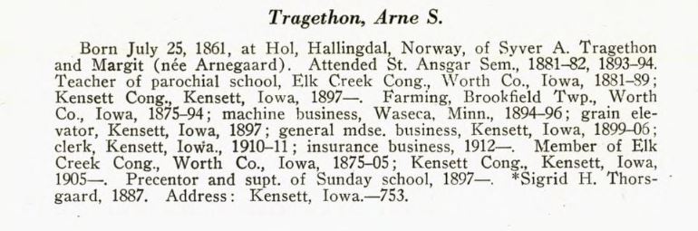 tragethon arne