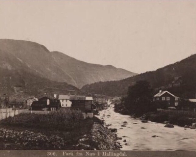 Er dette de to første fotografiene som er tatt i&nbsp;Hallingdal?