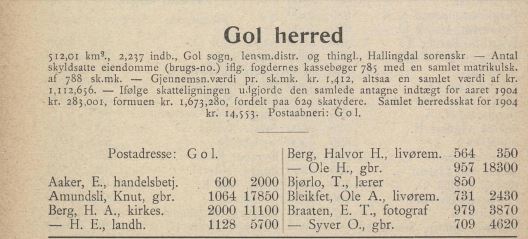 ligning gol en