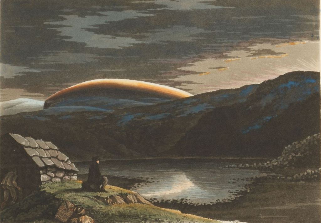 Kor var W.M. Carpelan då han malte bildet av&nbsp;Hallingskarven?