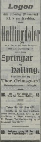 tor grimsgard Bergens tidende 1908.12.22