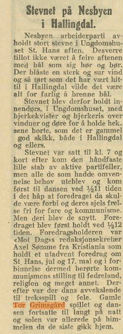 grimsgard stevne 1923