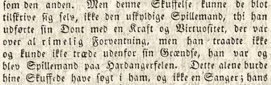 Myllargutens konsert i Kristiania 1849 skildret i Den Norske&nbsp;Rigstidende